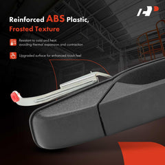 A-Premium handle installed on Silverado rear door demonstrating correct fit