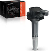 A-Premium front view of ignition coil showing solid construction and fit