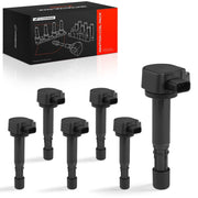 A-Premium ignition coil pack front view showing six coils and durable housings