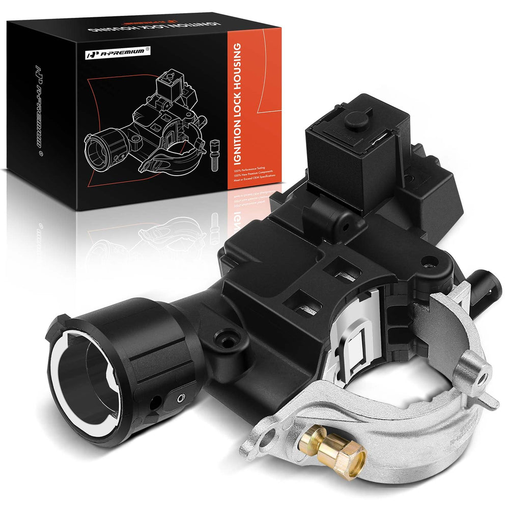 A-Premium front view of ignition lock housing showing fit and ready-to-install benefit