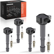 A-Premium kit front packaging showing all four coils and plugs, clear fitment benefit