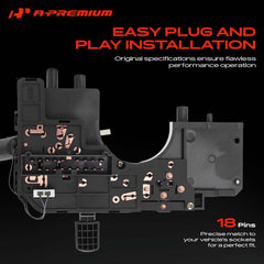 A-Premium label and indicator markings for accurate OEM-style controls