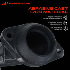 A-Premium port detail revealing smooth round ports for consistent exhaust flow