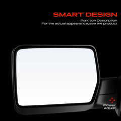 A-Premium flat glass closeup showing clear reflection and OEM style