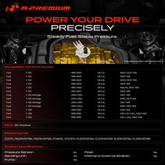 A-Premium top label and connector detail for confident compatibility check
