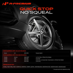 A-Premium pad close-up ceramic surface highlighting low-dust design