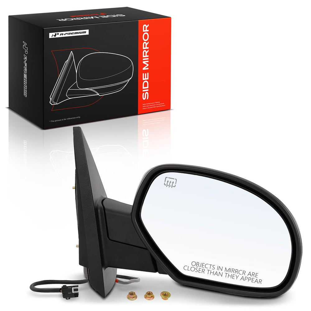 A-Premium passenger mirror front view showing clean lines and fit