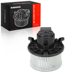 A-Premium front view of rear blower assembly showing exact OE fit and airflow