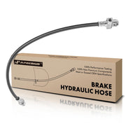 A-Premium rear center hose front view showing full assembly and fitment benefit