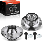 A-Premium rear hub front view showing clean flange and mounting holes for reliable fit