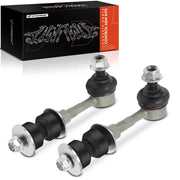 A-Premium front view of rear sway bar link showing fit and finish benefit