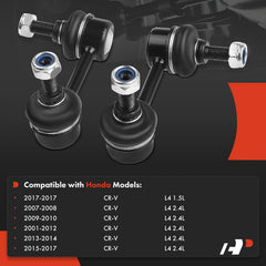 A-Premium side-angle detail of stabilizer link highlighting durable construction