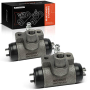 A-Premium front view of rear wheel cylinder showing robust cast-iron body and fitment benefit