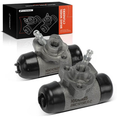 A-Premium front view of wheel cylinder showing mounting points and fitment benefit