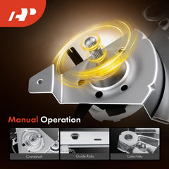 A-Premium detail of regulator mounting holes for precise OE alignment