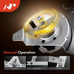 A-Premium mounting points detail showing OE-style alignment and easy bolting