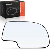 A-Premium right passenger front view mirror glass showing clean reflective surface