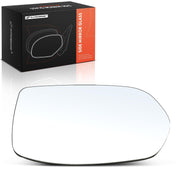 A-Premium right passenger mirror front view showing exact OEM fit and clear vision