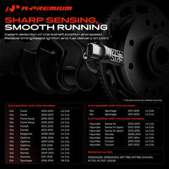 A-Premium connector close-up highlighting three-pin blade terminals for correct fit