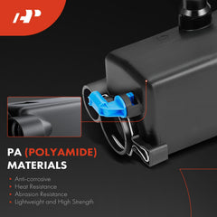 A-Premium side detail of mounting point illustrating exact-fit installation
