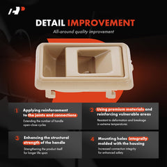 A-Premium side profile of mounted handle showing OE-style fit and smooth operation