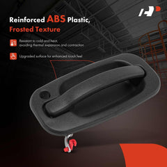 A-Premium side profile mounted on door illustrating direct-fit installation benefit