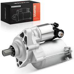 A-Premium starter front view showing secure mount and quick visual inspection benefit