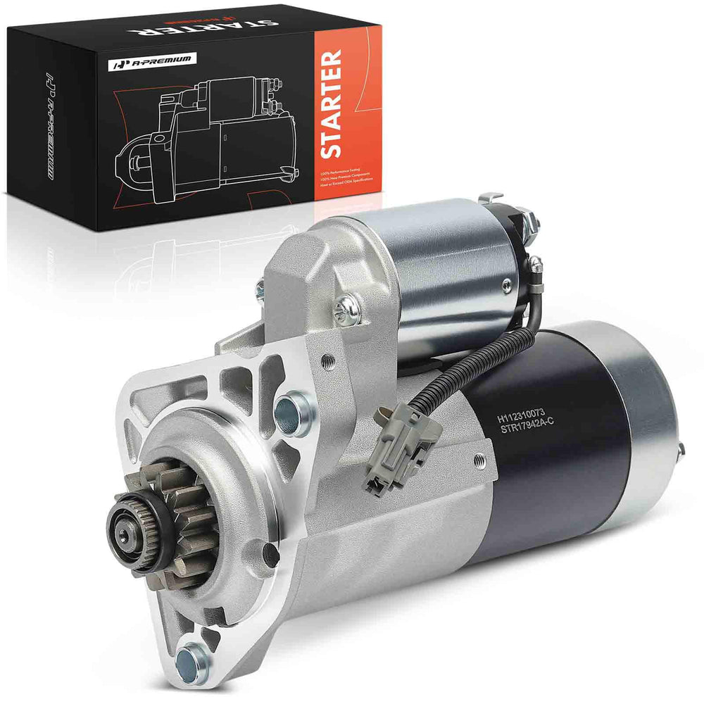 A-Premium front view of starter showing solid build and reliable fit