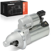 A-Premium starter front view showing mounting flanges and reliable fit