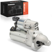 A-Premium starter front view showing mounting flanges and clean finish for reliable fit