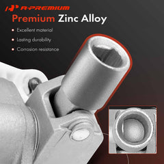 A-Premium close-up of mounting points showing OEM-style alignment advantage