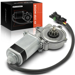 A-Premium step motor front view showing robust housing and quick replacement benefit