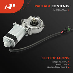 A-Premium step motor side profile highlighting compact design for easy installation