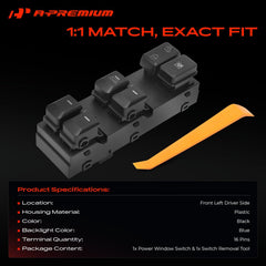 A-Premium rear connector detail showing 16-pin terminals for secure wiring