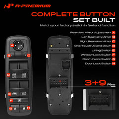 A-Premium rear view of connector pins showing correct pin layout benefit