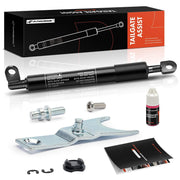 A-Premium front view of tailgate assist shock showing fit and benefit