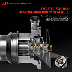 A-Premium close-up of gasket seat ensuring leak-free sealing benefit