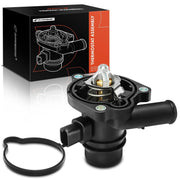 A-Premium front view of thermostat housing showing fit and durability benefit