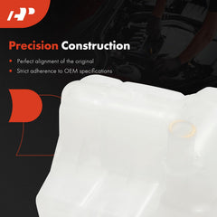 A-Premium translucent tank body showing coolant level visibility for easy checks