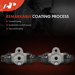 A-Premium wheel cylinder inlet thread closeup showing M10x1.0 fitment assurance