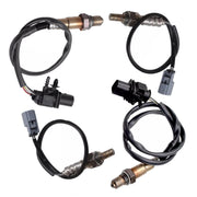 A-tnewb front view of packaged 4-piece O2 sensor kit showing all four sensors benefits fit