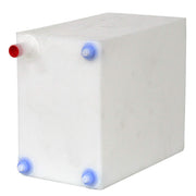 A.A tank front view showing compact shape and durable design benefit