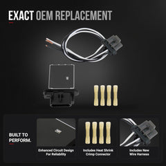 AA Ignition factory-style harness connector highlighting easy swap and secure fit