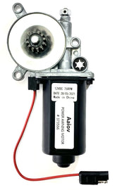 Aaiov motor front view showing compact housing and quick replacement benefit
