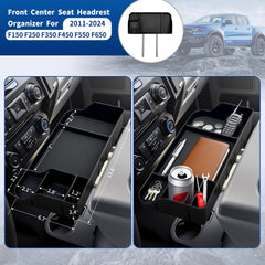 ABAGAEL phone slot and storage compartment holding a smartphone and keys for easy access