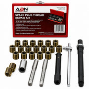 ABN front packaging showing complete 14mm rethreading kit and storage case benefit portability