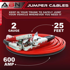 ABN clamp close-up with serrated jaws providing secure terminal contact and grip