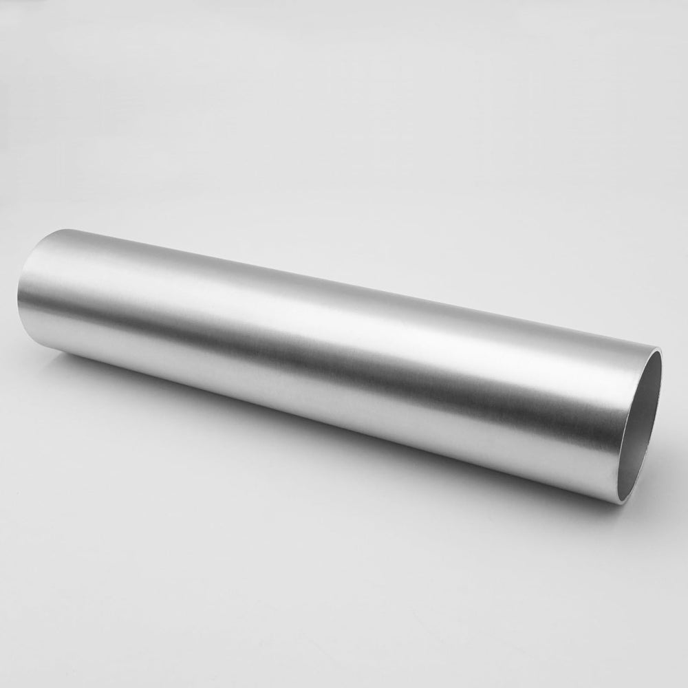 AC PERFORMANCE front view of 2.5" tube showing shape and dimensions, clear fit reference