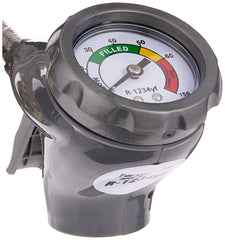A/C Pro quick-connect coupler view enabling fast secure attachment
