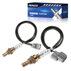 ACAUTO front view of O2 sensor showing fitment and threads for easy replacement